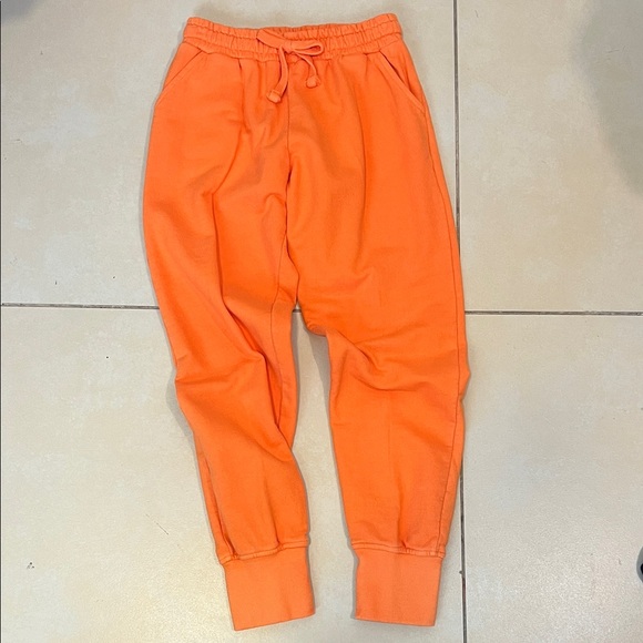 Orange Kids Sweatpants